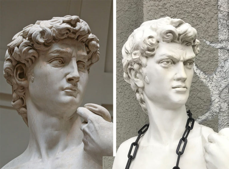 Michelangelo's David Takes A Sour Turn In Mood - The Artsology Blog